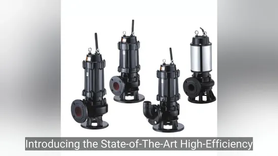 State-of-The-Art High-Efficiency Non-Clogging Centrifugal Pump Engineered for Municipal Drainage Systems: Advanced Impeller Design Ensures Uninterrupted Flow